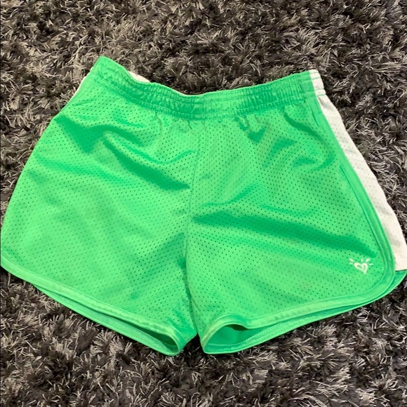 Lime green shorts Clearance
